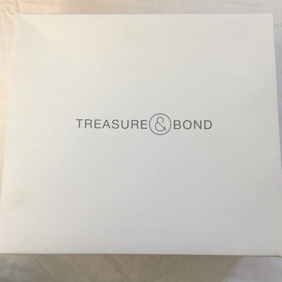 Treasure & bond Women’s Black Gabriella Chelsea block/chunky heel boot size 5.5M - Picture 9 of 9